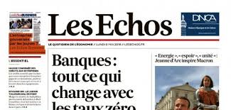 "La finance d'Etat à la française fait encore école en Afrique" (Les Echos, 30 sept. 1er oct. 2016, p. 31, par Sharon Wajsbrot) "La finance d'Etat à la française fait encore école en Afrique" (Les Echos, 30 sept. 1er oct. 2016, p. 31, par Sharon Wajsbrot)
