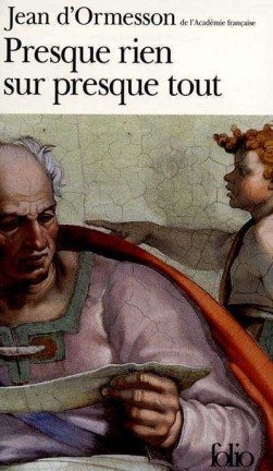 "Ecrire est difficile". "J'étais devenu une machine à combiner les mots", Jean d'Ormesson. "Ecrire est difficile". "J'étais devenu une machine à combiner les mots", Jean d'Ormesson.