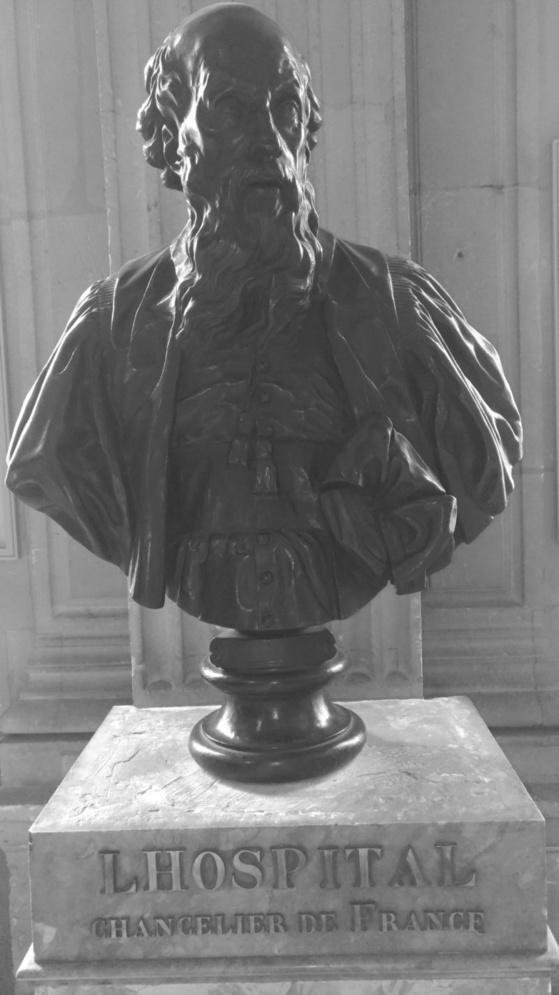 Michel de l'Hospital, Bronze du Tribunal de commerce de Paris - Blog Direct Droit Michel de l'Hospital, Bronze du Tribunal de commerce de Paris - Blog Direct Droit