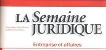 Notre Etude sur la coopération bancaire et le TEG est publiée à la Semaine Juridique Entreprise