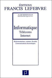 Alain BENSOUSSAN, Best Lawyer of the year, publie une lettre juridique : "Juristendances Informatique et Télécoms". Un peu de droit du commerce électronique et de l'internet. Alain BENSOUSSAN, Best Lawyer of the year, publie une lettre juridique : "Juristendances Informatique et Télécoms". Un peu de droit du commerce électronique et de l'internet.