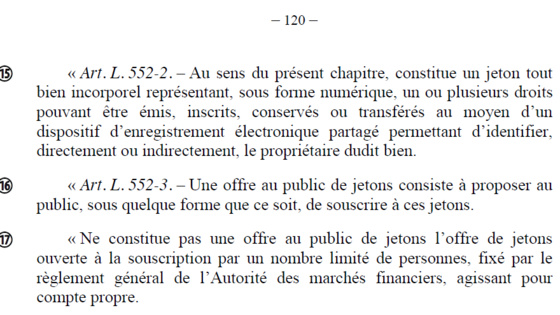II. Loi PACTE : les jetons des ICO sont des jetons de propriétaires ! Cela dit si peu... #afdit #directdroit II. Loi PACTE : les jetons des ICO sont des jetons de propriétaires ! Cela dit si peu... #afdit #directdroit