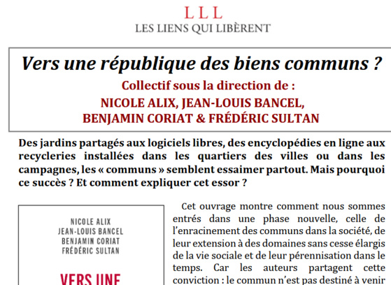La Journée Blockchain AFDIT - CRED se termine notamment sur les biens communs ! La Journée Blockchain AFDIT - CRED se termine notamment sur les biens communs !