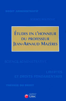 Quand le Président du Sénat remercie le prof. Jean-Arnaud MAZERES, un homme d'Etat remercie son professeur de droit.