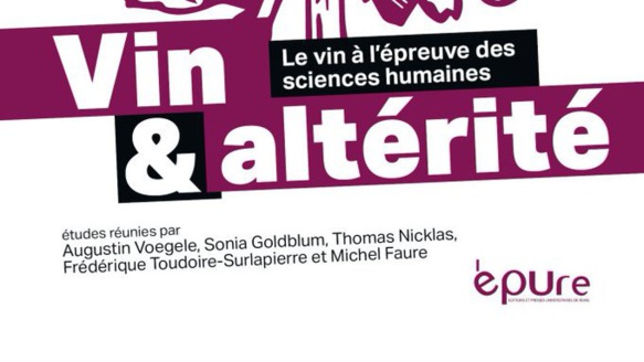 Vin & altérité, éditions épure (URCA). Vin & altérité, éditions épure (URCA).