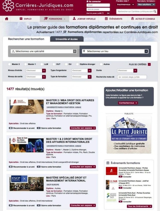 Quand choisir son Master 1 & 2 en droit devient un jeu d’enfant ! Le site carriere-juridique.com innove. Quand choisir son Master 1 & 2 en droit devient un jeu d’enfant ! Le site carriere-juridique.com innove.