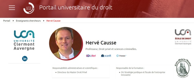 Merci au "Portail universitaire du droit" pour suivre et illustrer "nos" travaux ! Belle promotion de l'Université ! Merci au "Portail universitaire du droit" pour suivre et illustrer "nos" travaux ! Belle promotion de l'Université !