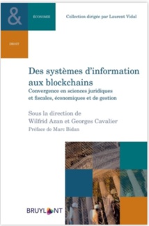 Des systèmes d'information aux blockchains (Larcier, 2021).