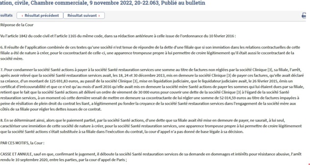 Ce que doit payer la société, la société le paye. Ce que ne doit pas payer la société... (Cass. com., 9 nov. 2022, n° 20-22.063, publié).