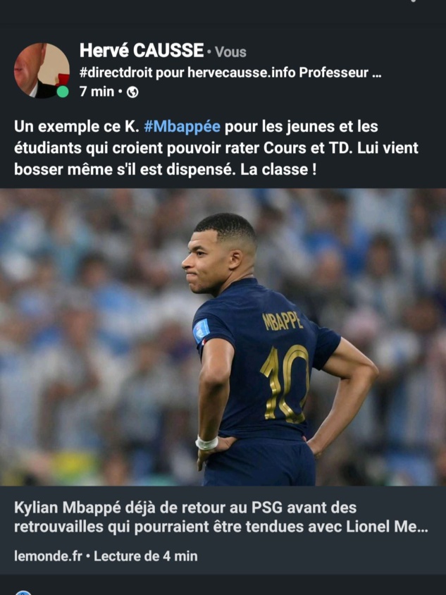 Le footballeur en exemple ? Pour que ne meure la République ! Le footballeur en exemple ? Pour que ne meure la République !