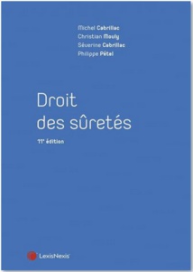 Droit des sûretés, LexisNexis, 2022, par Michel Cabrillac et alii.