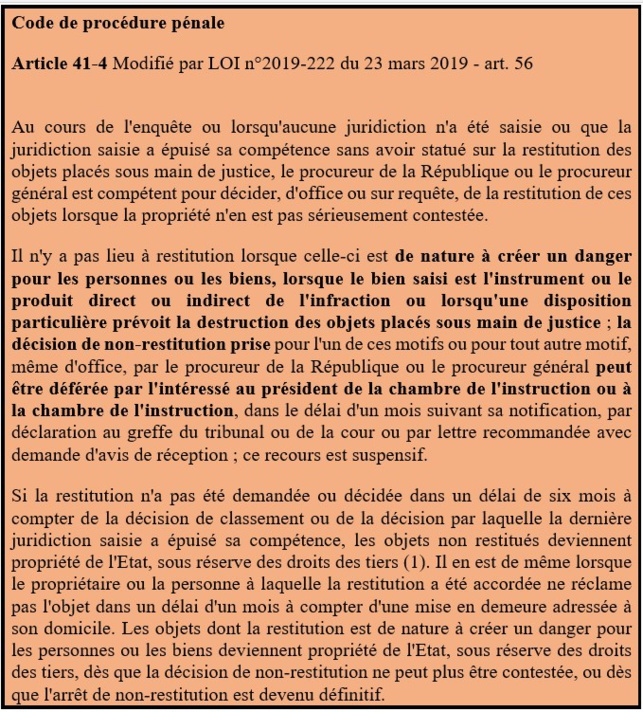 Rendre ou pas son argent, sous main de justice pénale, au cambiste bénéficiaire qui a exercé sans autorisation (Crim., 1er fév. 2023, n° 22-80.461)