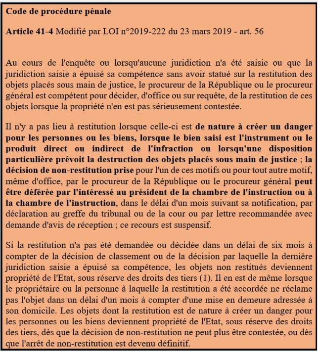 Rendre ou pas son argent, sous main de justice pénale, au cambiste bénéficiaire qui a exercé sans autorisation (Crim., 1er fév. 2023, n° 22-80.461) Rendre ou pas son argent, sous main de justice pénale, au cambiste bénéficiaire qui a exercé sans autorisation (Crim., 1er fév. 2023, n° 22-80.461)