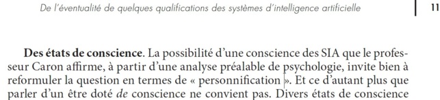 Relire des épreuves... IA, personnification et conscience... Relire des épreuves... IA, personnification et conscience...