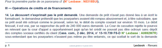 Panorama de Droit bancaire et financier (2e Partie) Panorama de Droit bancaire et financier (2e Partie)