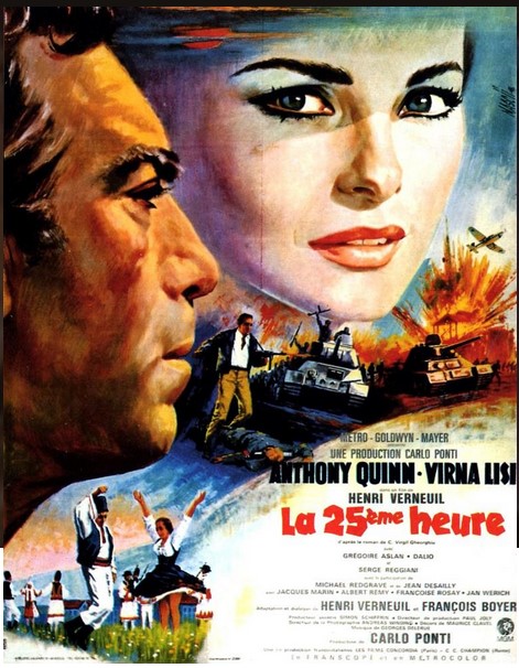La dénonciation de la folie raciale et antisémite : La 25eme heure, 1967, par Henri Verneuil avec Anthony Quinn La dénonciation de la folie raciale et antisémite : La 25eme heure, 1967, par Henri Verneuil avec Anthony Quinn