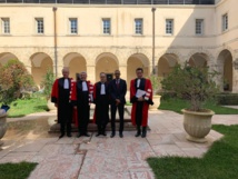 Soutenance de thèse à l'Université Montpellier 1, Faculté de droit.