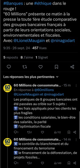 Enquête sur les banques, mais pas sur leurs services ? Enquête sur les banques, mais pas sur leurs services ?