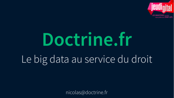 "Doctrine.fr" est né : un nouveau site de jurisprudences né du big data "Doctrine.fr" est né : un nouveau site de jurisprudences né du big data