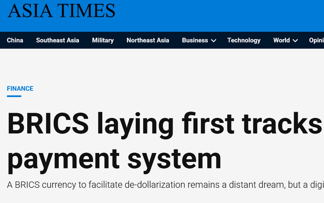 #BRICS et Brics Pay. Le lien monnaie / système de paiement. Une affaire juridique intellectuelle et surtout une question de politique internationale. #BRICS et Brics Pay. Le lien monnaie / système de paiement. Une affaire juridique intellectuelle et surtout une question de politique internationale.