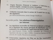 Une idée, une voie en colloque :"Internet, espace d'interrégulation" (dir. M.-A. Frison-Roche, Dalloz & the Journal of Regulation)