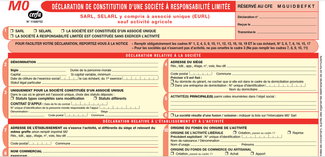 Ce que fut la création de société... avec un fameux formulaire à remplir pour le RCS. Ce qu'elle est devenue. Exemple. Ce que fut la création de société... avec un fameux formulaire à remplir pour le RCS. Ce qu'elle est devenue. Exemple.