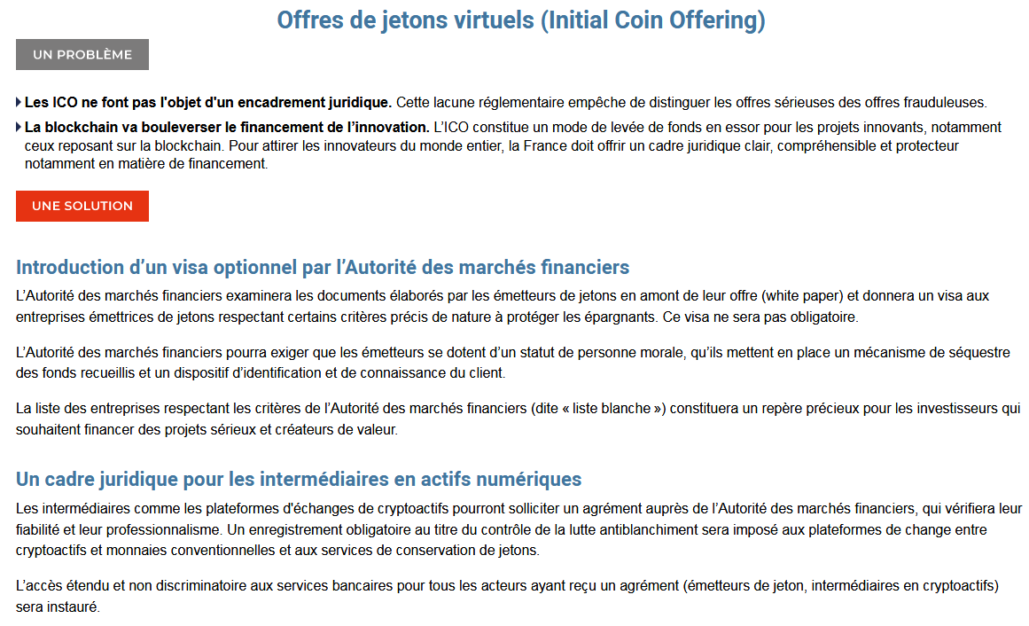 III. Loi PACTE : un véritable atout pour les ICO et les jetons (français) ? #directdroit