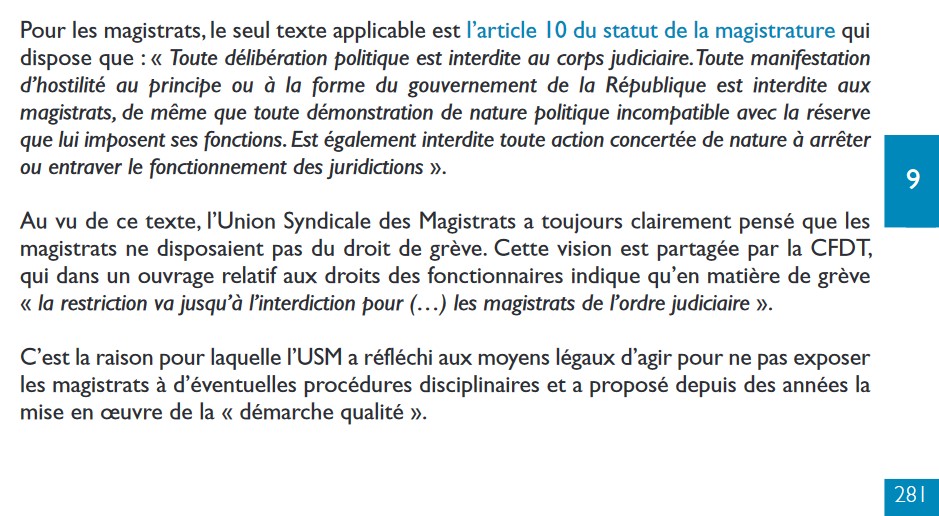 Le jour où les magistrats se déclarèrent massivement en grève !