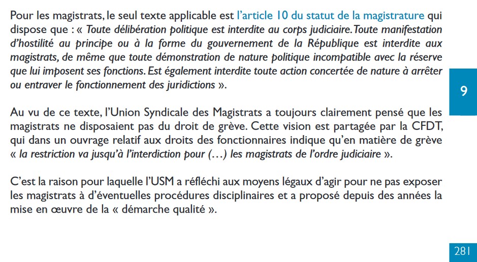 Le jour où les magistrats se déclarèrent massivement en grève ! Le jour où les magistrats se déclarèrent massivement en grève !