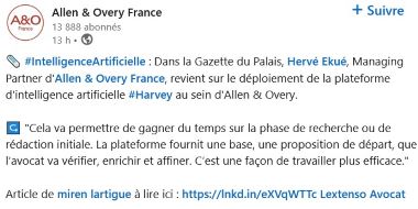 Journal ! Le Droit sous le Règne de l'Intelligence Artificielle.