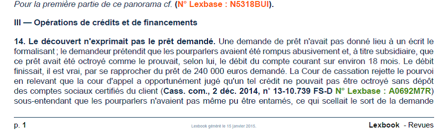 Panorama de Droit bancaire et financier (2e Partie) Panorama de Droit bancaire et financier (2e Partie)