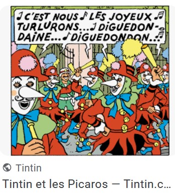 Tintin et les Picaros, Hergé