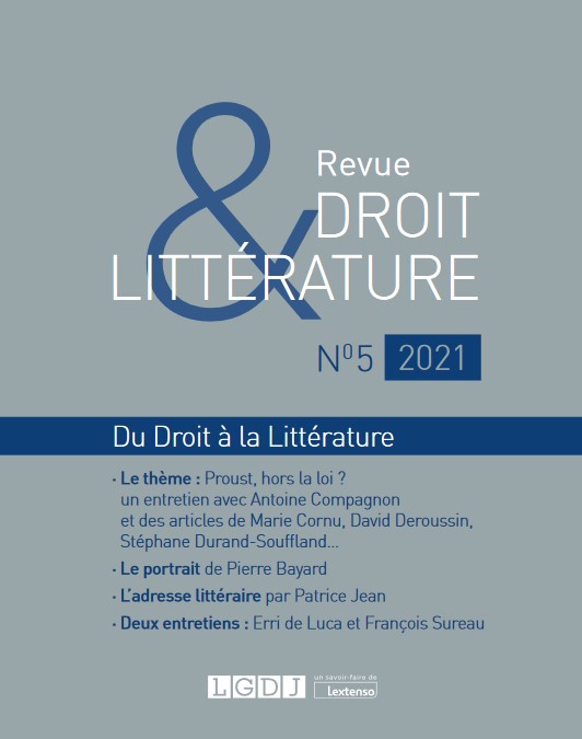 Numérique (Le mot du droit, Revue droit & littérature) Numérique (Le mot du droit, Revue droit & littérature)