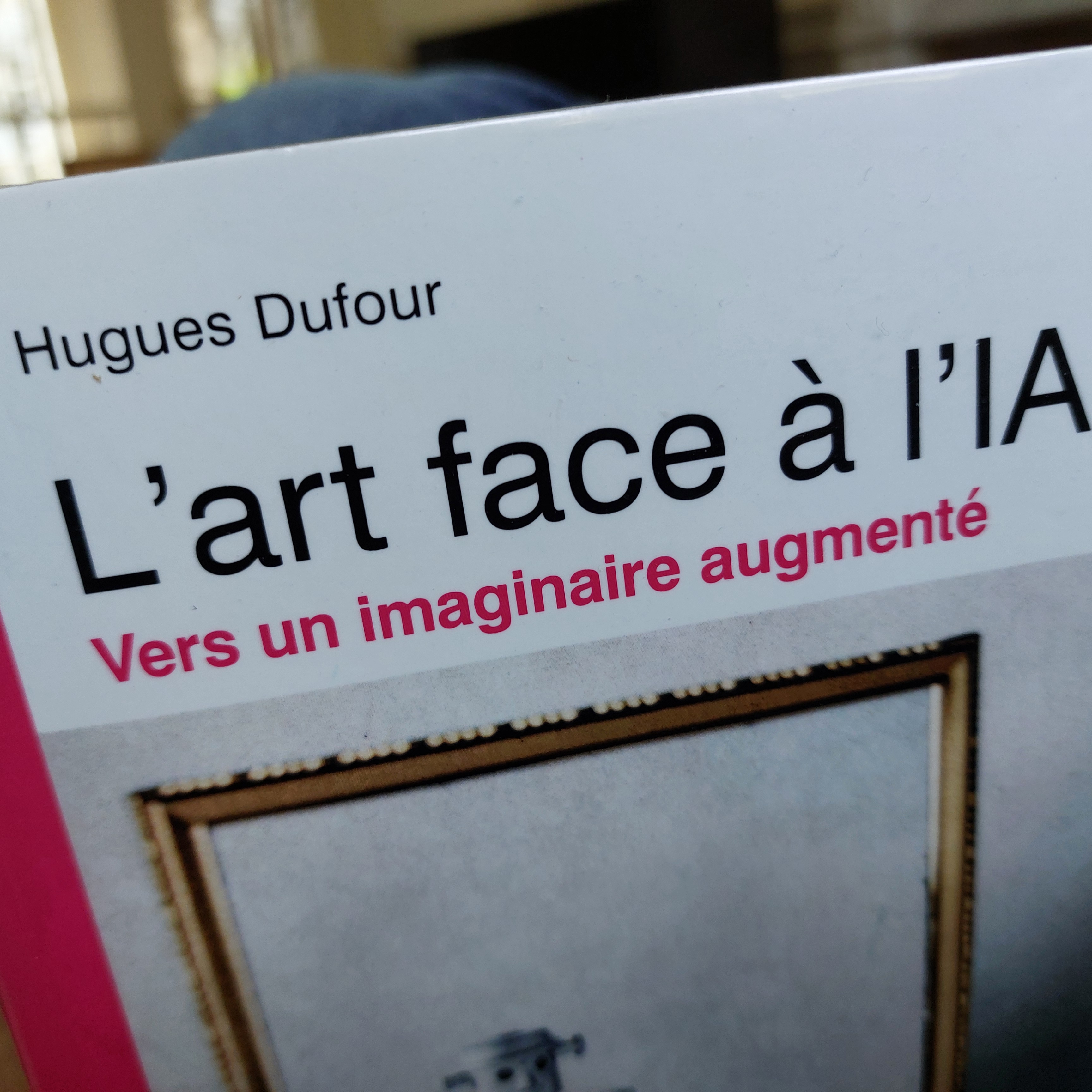 Un livre savant et rigoureux au profit de l'art ! L'art face à l'IA, Hugues DUFOUR, éd. FYP.