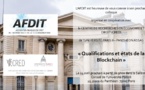 Journée Blockchain AFDIT - CRED, Université Paris 2 : Qualifications et états de la blockchain (24 avril 2019)