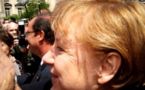 Fête de la Paix à Reims, rencontre ALLEMAGNE-FRANCE avec F. Hollande et A. Merkel
