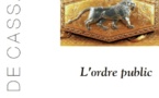 Rapport de la Cour de cassation : L'ordre public Rapport de la Cour de cassation : L'ordre public