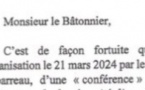 Le président du Conseil constitutionnel s'en prend à la liberté d'expression des avocats et des universitaires. Le président du Conseil constitutionnel s'en prend à la liberté d'expression des avocats et des universitaires.