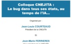 Le Bug, Colloque CNEJITA avec la participation de l'AFDIT, 11 octobre, Tribunal de commerce de Paris. Le Bug, Colloque CNEJITA avec la participation de l'AFDIT, 11 octobre, Tribunal de commerce de Paris.