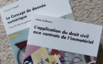 Numérique, une thématique et deux livres sur le numérique juridique, Editions mare &amp; martin.
