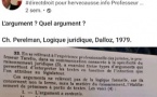 Les divers types d'arguments juridiques à utiliser dans tout travail juridique... Un post à plus de 10 000 vues sans que l'espoir se lève.