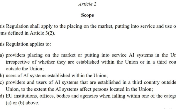 "AI systems" : pour régir l'intelligence artificielle, l'Union européenne imposera le concept délaissé de système avec les systèmes d'IA !