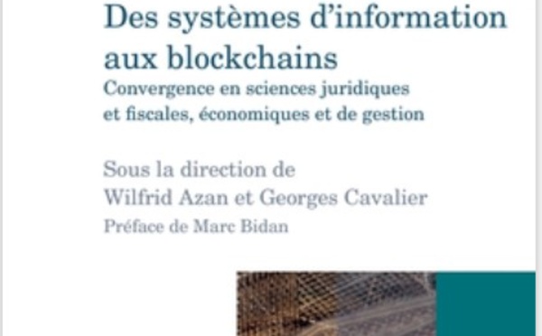 Des systèmes d'information aux blockchains (Larcier, 2021).