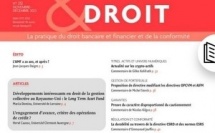 Le critère du crédit : une proposition (Banque &amp; Droit, nov. - déc. 2023), "l'engagement d'avance" (exemple de proposition d'un concept).