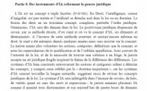 Comment se fabrique un concept juridique, quand je jouais sur le I et le A qui font l'IA...